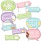 Big Dot of Happiness Funny Spring Easter Bunny - Happy Easter Party Photo Booth Props Kit - 10 Piece